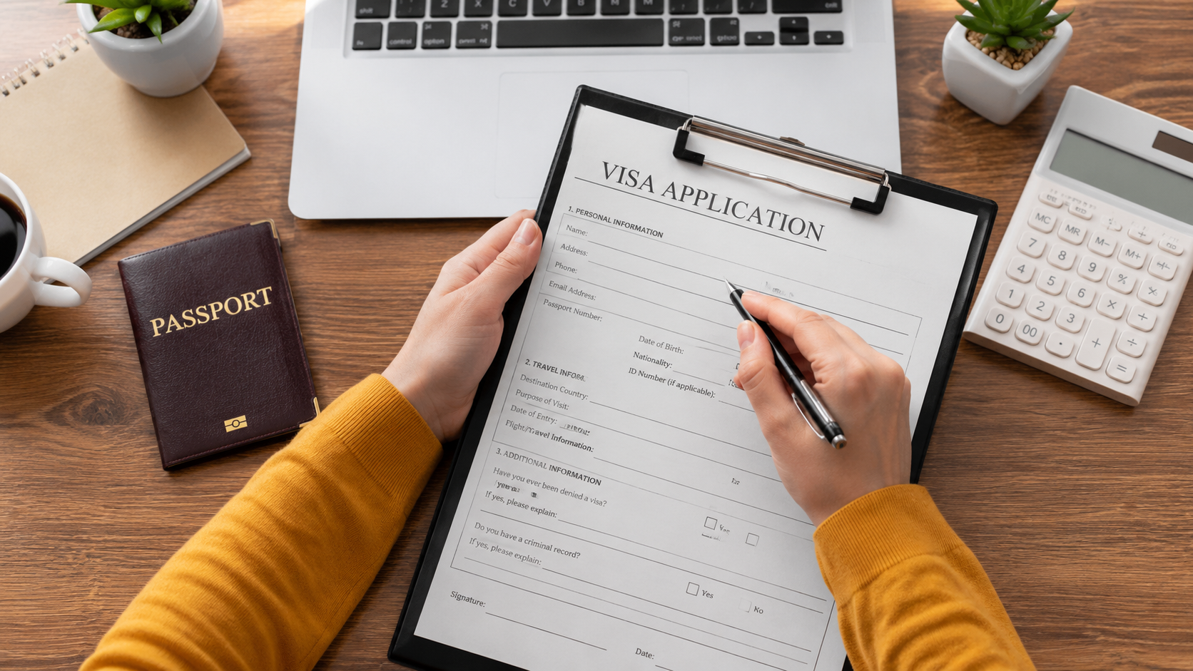 Visa Documents Checklist for First-Time Applicants