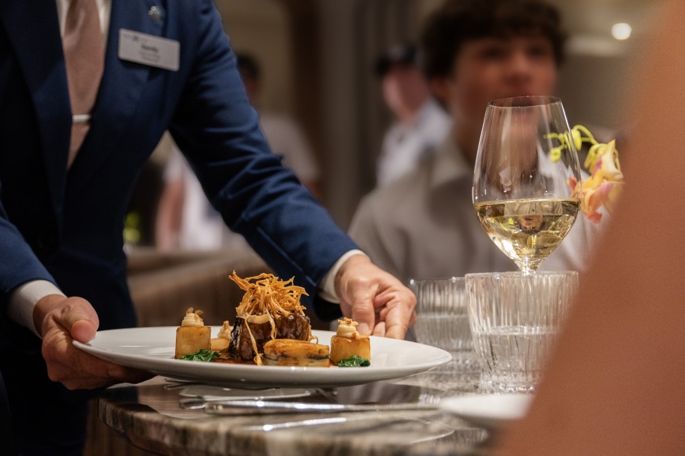 Celebrity Cruises Makes History with First Five-Star Restaurant at Sea le boulud restaurant on celebrity cruises