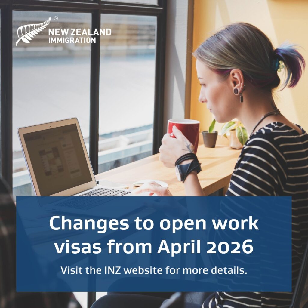 Changes to open work visas from April 2026