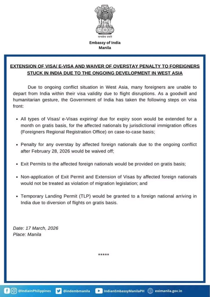 india-extends-visas-waives-overstay-fines-for-travellers-stuck-amid-flight-disruptions-725x1024-1 India Extends Visas, Waives Overstay Fines for Travellers Stuck Amid Flight Disruptions