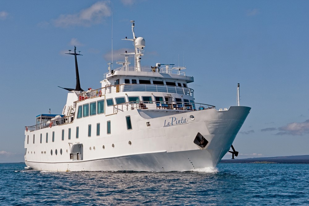 Discover New Extended Galapagos Cruise Adventures with Metropolitan Touring la pinta expedition yacht from metropolitan touring in the galapagos