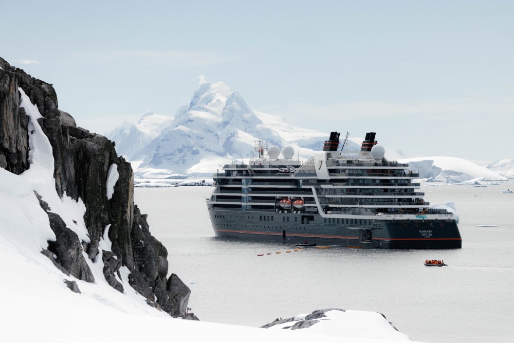Seabourn to Discontinue Its Expedition Submarine Program seabourn venture cruise ship in the arctic