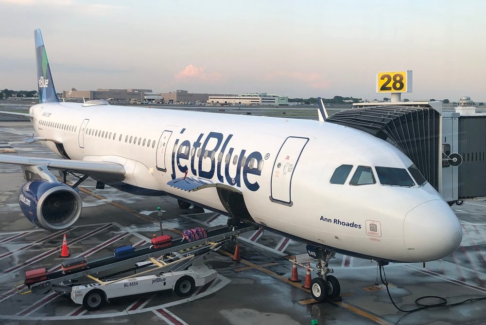 JetBlue Launches New Daily Flights from New York to Houston JetBlue plane on the runway