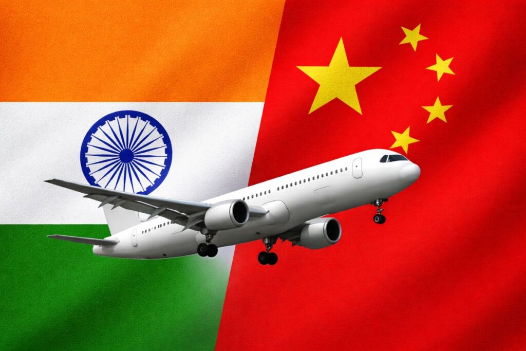 China and India Boost Air Travel with 4 New Direct Flights