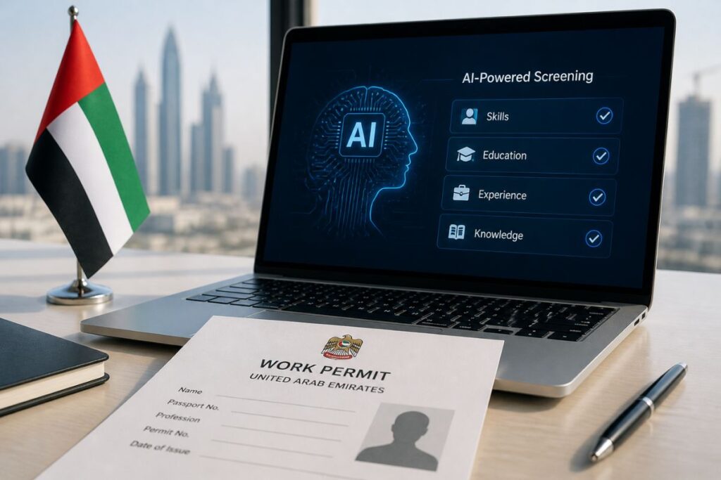 New AI Work Permit Screening Launching in UAE Soon