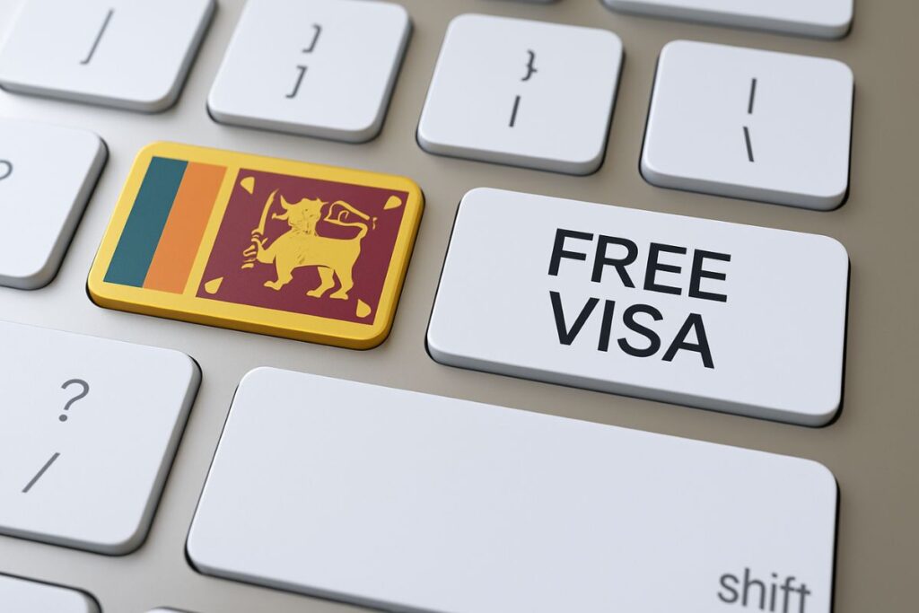 Sri Lanka Offers Free Visa to 40 Nations for a Limited Time